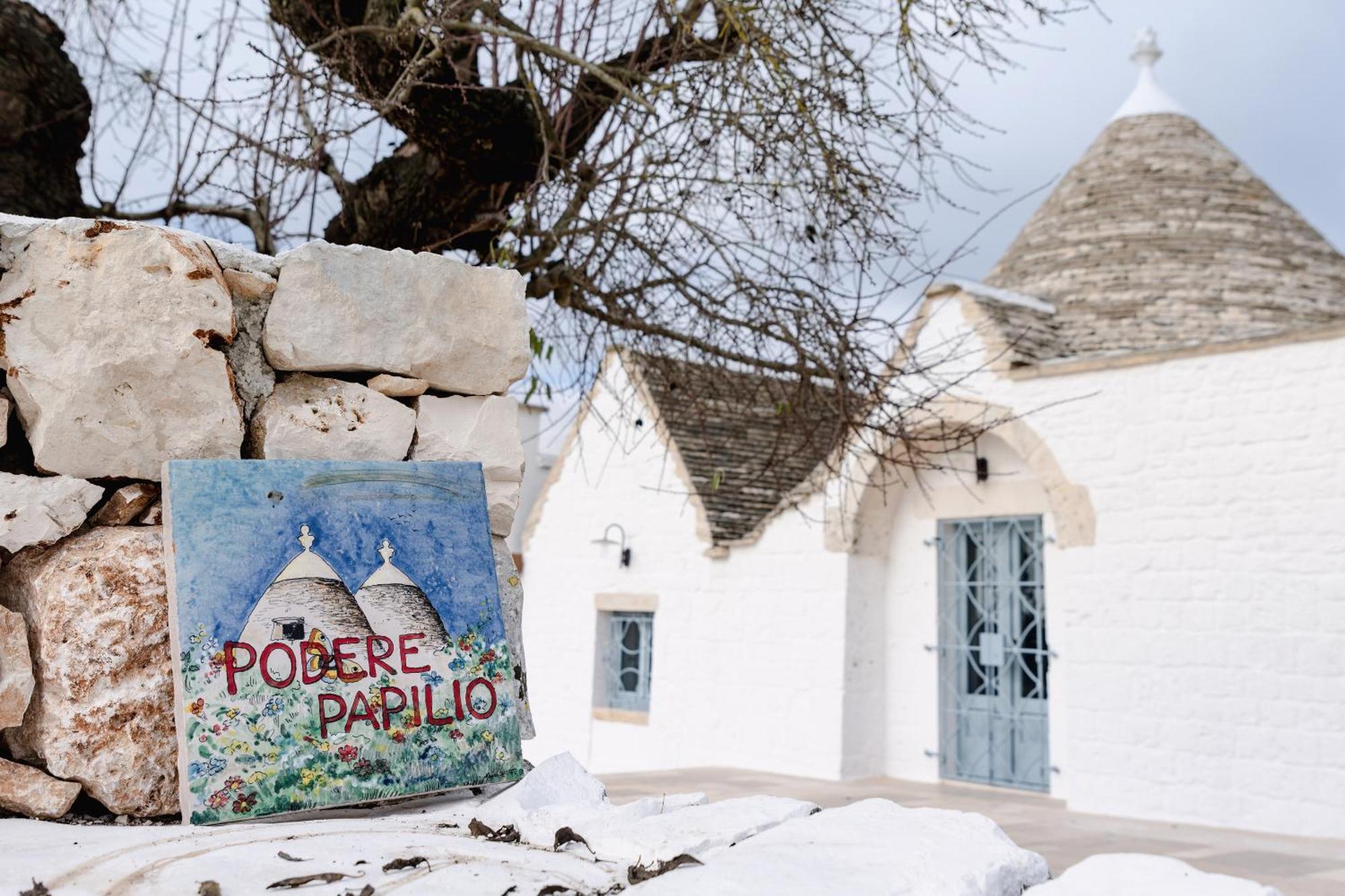 Trullo Dimora Podere Papilio Noci Luaran gambar